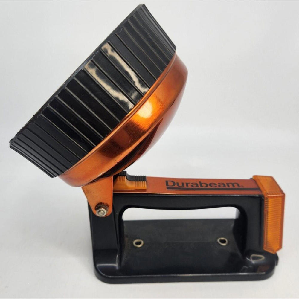 Vintage Duracell Durabeam 2 Sided Adjustable Flashlight Lamp Lantern 5" Lens